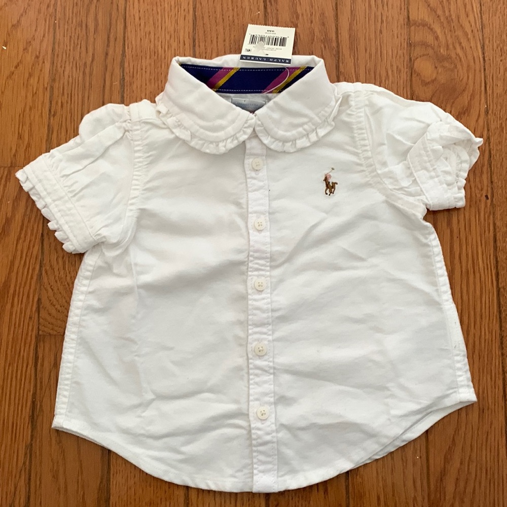 NWT 9 month Ralph Lauren blouse